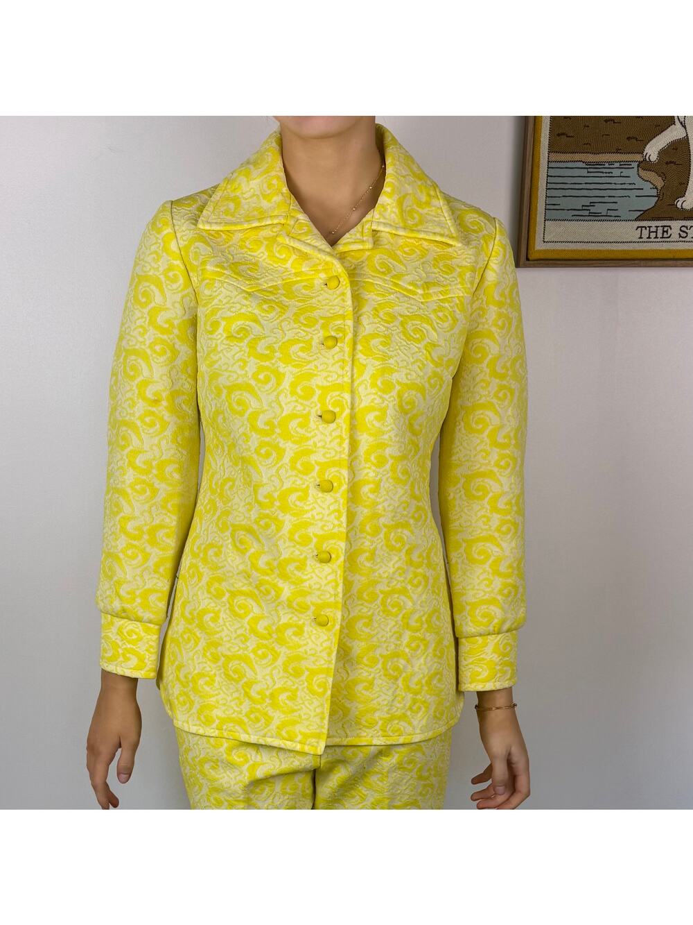 Vintage 70s leisure suit Andrea Gayle size Medium